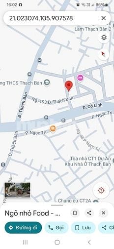 BÁN GẤP 40M2 ĐẤT PHÂN LÔ VIP CẠNH NGÃ 4 CỔ LINH- THẠCH BÀN, ĐƯỜNG 9M