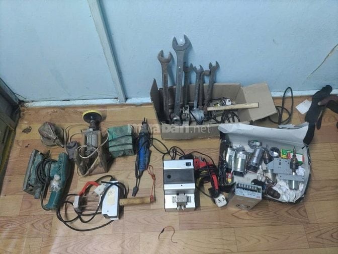 Thanh lý đồ làm mộc, motor,..trọn gói