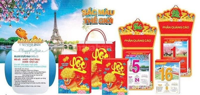 In Lịch Tết Tận Xưởng – Giá Cực Hấp Dẫn, Chất Lượng Cao