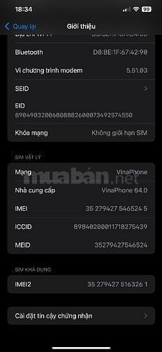 Bán iphone 12 promax 128gb bản quốc tế