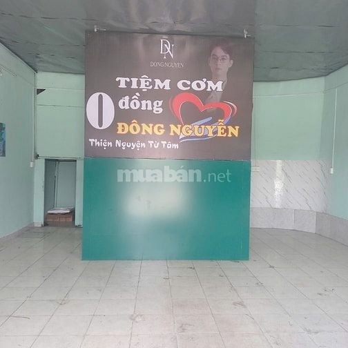 cho thuê mb 70m2 giá 9tr mặt tiền ql1 phường apd, cách chợ 300m