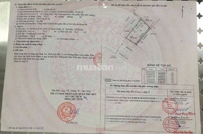 Bán dẫy nhà trọ 2 tầng có 16 phòng đường DT43 Bình Chiểu Thủ Đức 167m2