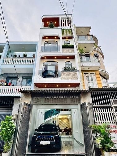 ⭐️Siêu phẩm 4 Lầu tuyệt đẹp CAO CẤP Gara để 2 xe hơi Phan Huy Ích, P12