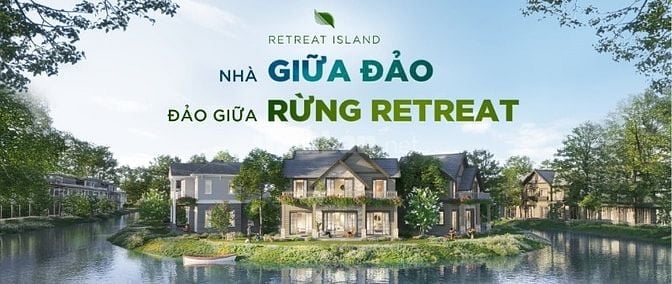 Villa Đơn Lập Biệt Thự Đảo Eco Retreat, chỉ từ 22 tỷ/căn view Sông