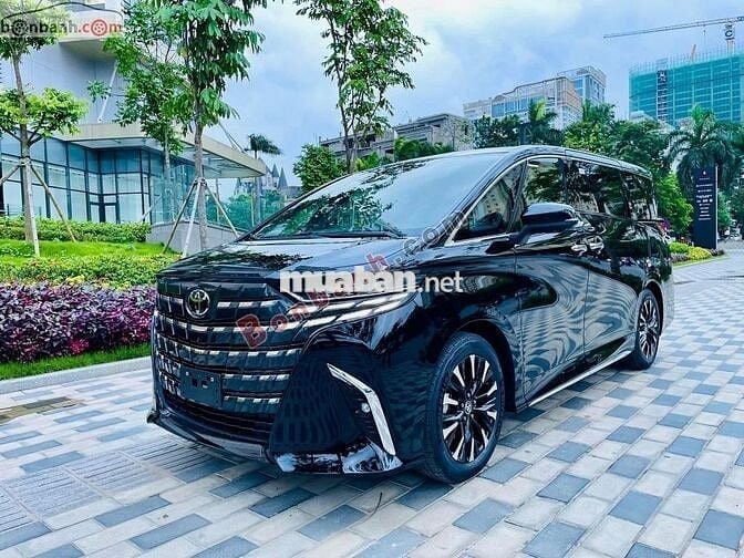 Toyota Alphard sẵn xe - ĐEN - TRẮNG - Giao Sớm