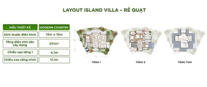 Mở Bán Đợt 1 Biệt Thự Ốc Đảo Eco Retreat Phiên Bản giới hạng chỉ 4 căn