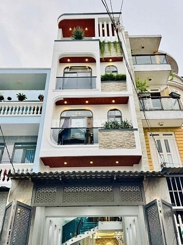 Bán nhà mặt tiền đường 8m Phan Huy Ích, Gò Vấp, 4,5x16m, 1 lửng, 3 lầu