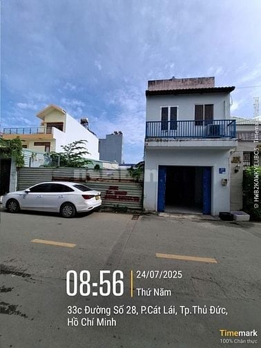Bán đất mặt tiền đường 28 Cát Lái quận 2 cũ giá 19 tỷ