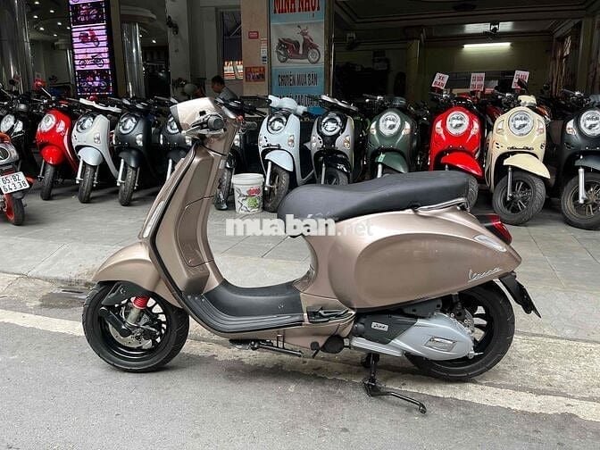 Vespa Piaggio nâu vàng, tft có hỗ trợ trả góp