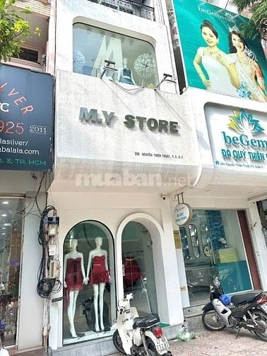 Cho thuê nhà nguyên căn mặt tiền Nguyễn Thiện Thuật, Quận 3
