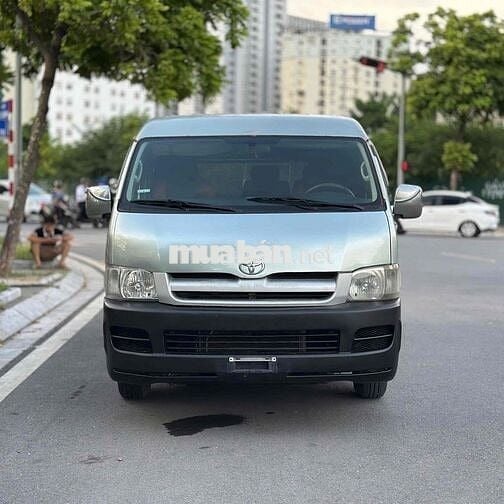 Toyota Hiace 2007 tải trọng 800kg 6 chỗ ngồi