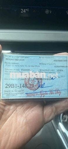 bán xe chính chủ tên mình
