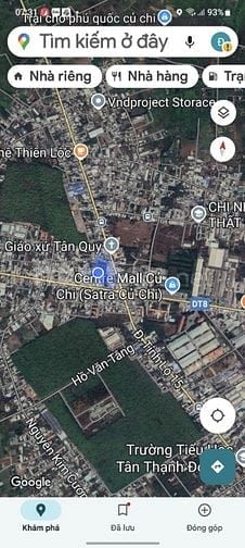 Bán đất khu dân cư hiện hữu thuộc xã Tân Thạnh Tây cũ