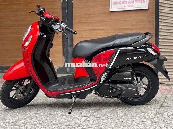 Scopy đỏ đen 2022 xe đẹp nguyên rin như mới