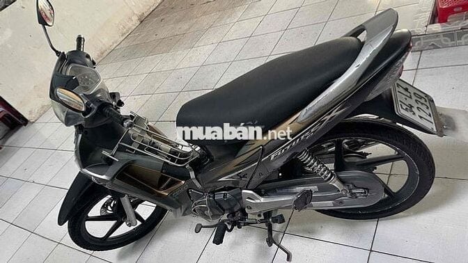 Honda future x màu xám đen, xe số rin nguyên