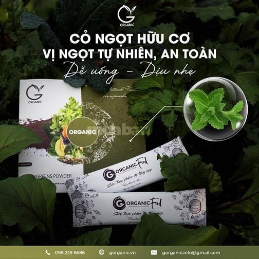 G.organic – thực phẩm hạnh phúc được gieo trồng từ tình yêu & sự thật