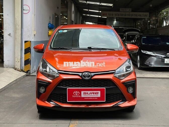 Toyota Wigo 2021 AT Màu Cam - 48800 km