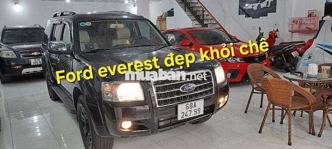 Ford everest số tự động máy dầu cực đẹp mới