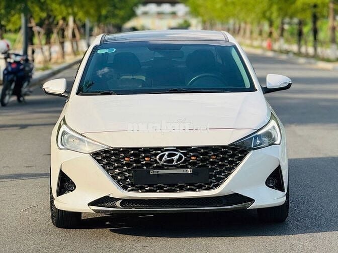 Hyundai Accent 2021 1.4 AT màu trắng cực đẹp