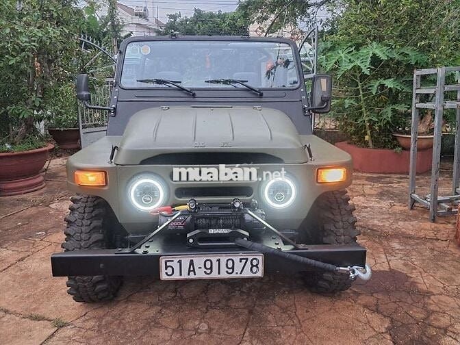Jeep bjc.đã thay máy isuzu