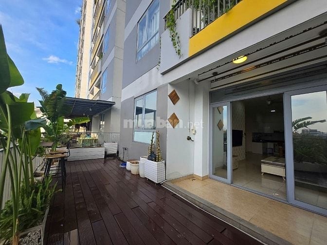 Cho thuê căn hộ sân vườn Opal Garden 2PN, view hồ bơi đẹp nhất khu