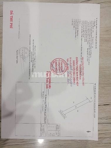 Nhượng QSD Đát ngay thị trấn Định Quán 230m2 giá 2,4tỷ