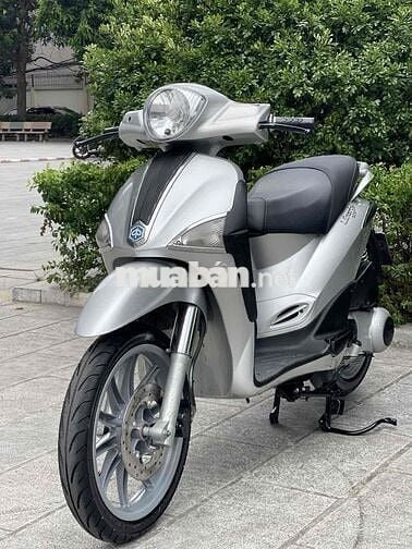 Piaggio Libety125 màu ghi bạc thời trang!