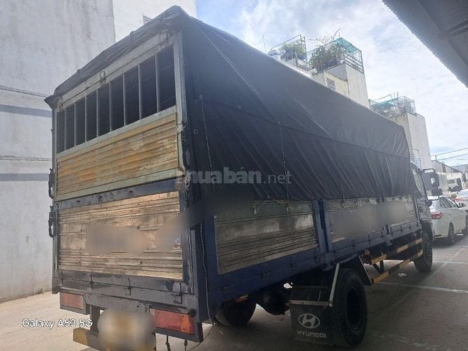 Gia đình cần bán xe tải mui phủ bạt hyundai mighty EX 8 sx 2022