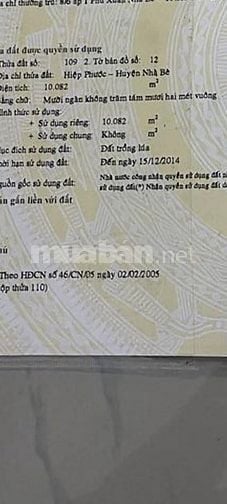 Đất nông nghiệp vùng ven hồ chí minh