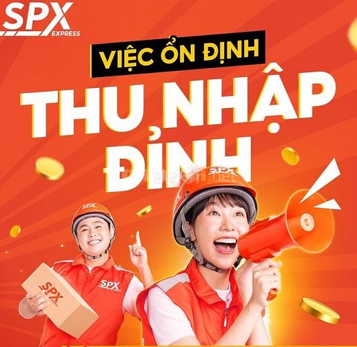 [TÂN BÌNH] TUYỂN SHIPPER GIAO HÀNG SHOPEE