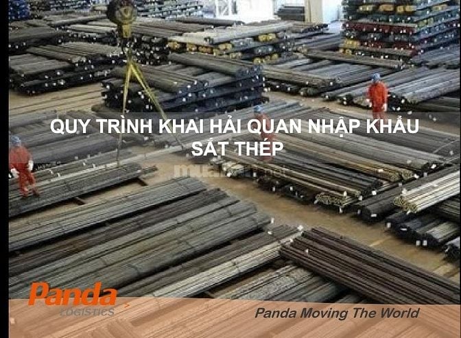 Hướng dẫn quy trình khai hải quan nhập khẩu Sắt Thép