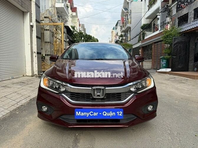 Honda City Top sx 2020 màu đỏ