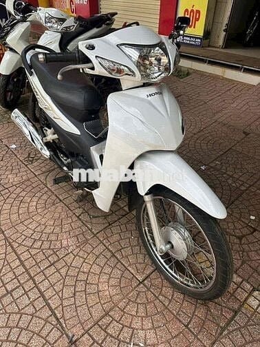 honda wave A màu trắng