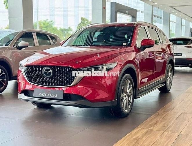 NEW MAZDA CX8-2025 LUXURY 7 CHỖ+BHTV+CAMHT+PG..