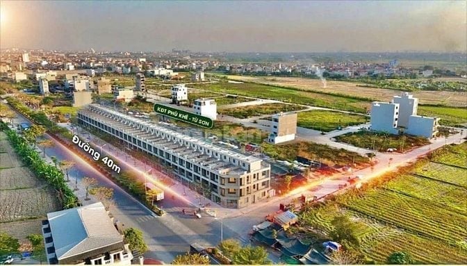 Bán shophouse KĐT Phù Khê với tiện ích tốt sử dụng lâu dài