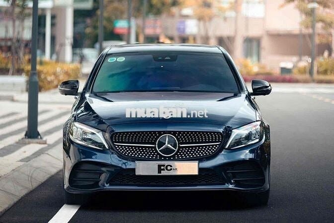 Mercedes C300 AMG 2021 Xanh Cavansite - Nâu