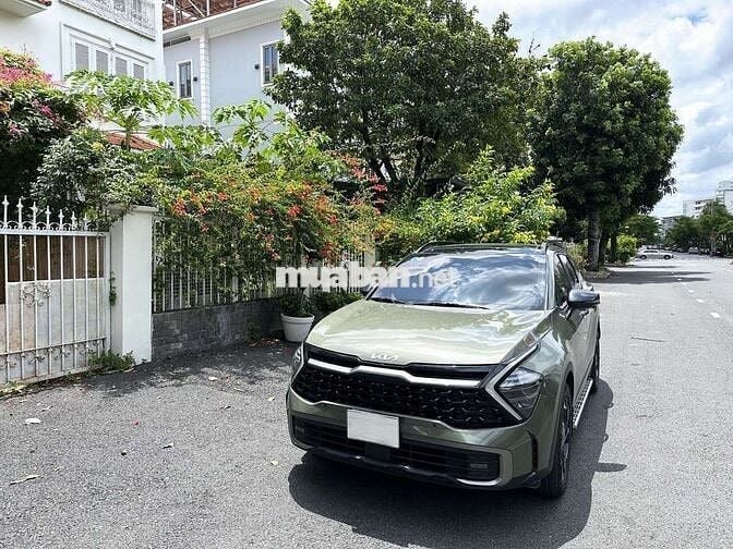 ⛔ Sportage 2024 Signature X-Line 1.6Turbo 8k xanh