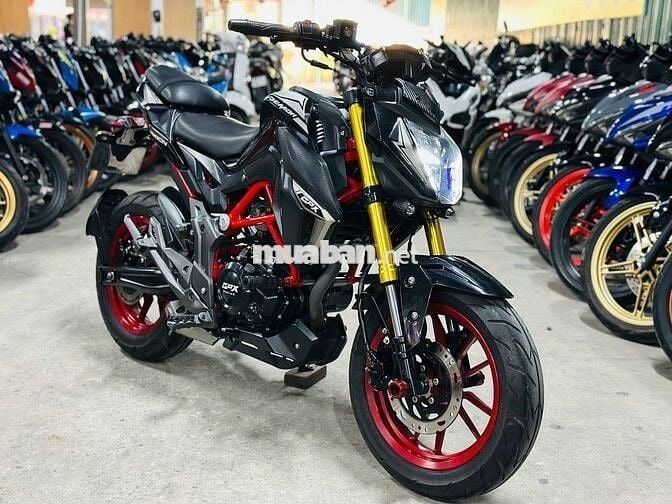 XE MÁYTHANH TÙNG_GPX DEMON 150GN ĐỎ ĐEN ĐÈN LED