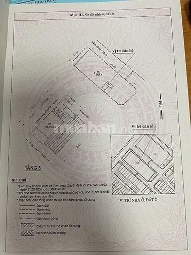 chính chủ cần bán chung cư 595 CMT8