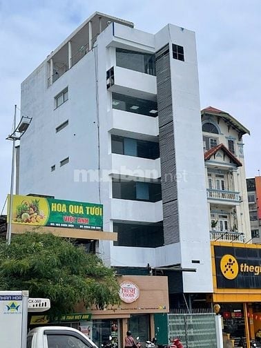 Cho thuê mặt phố Xuân Diệu, Tây Hồ: 110m2, 7 tầng, 2 hầm, 90tr
