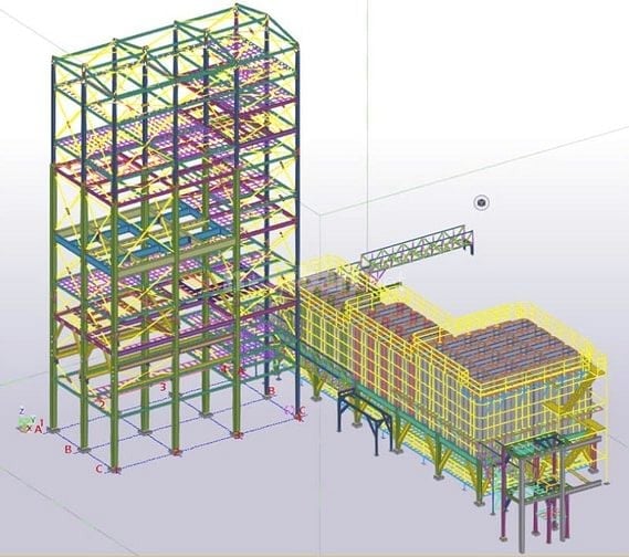 NHẬN SHOP BẢN VẼ KẾT CẤU THÉP BẰNG TEKLA