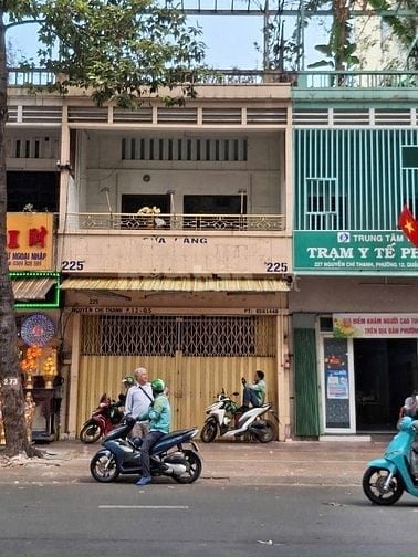 5.2x26m mặt tiền Nguyễn Chí Thanh Phường 12 Quận 5 giá nhỉnh 300tr/m2