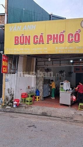 Nhượng quán bún,bánh đa cá số 5  ngõ 137 Việt Hưng, Long Biên