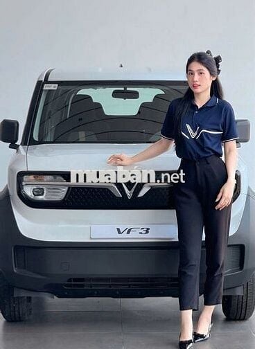 VinFast VF3 xe giao ngay nhiều ưu đãi