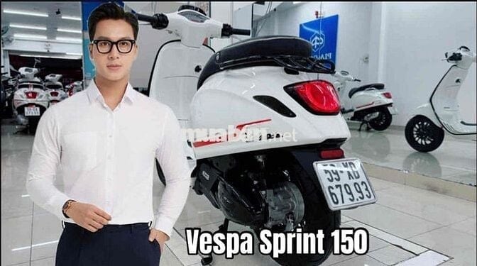 Vespa Sprint bản 150cc Úp Full 2020 Siêu đẹp