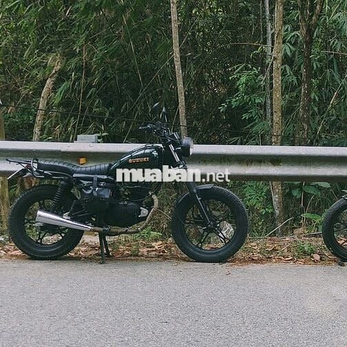 Suzuki Gn125cc - Date 1998 - Màu xanh Rêu, Đen