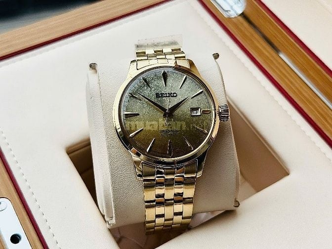 Seiko Presage Cocktail sz40.5 Gold 4R35 nội địa JP