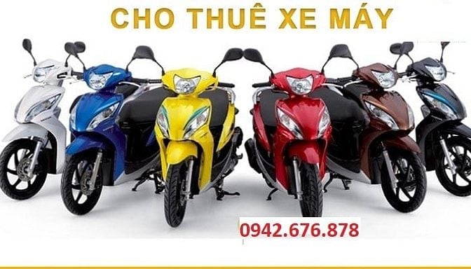 Dịch vụ cho thuê xe máy, giao xe tận nơi tại Hà Nội