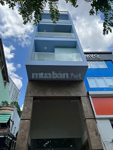 NHÀ 1 TRỆT 1 LỮNG 3 LẦU, SÂN THƯỢNG CÓ THANG MÁY. BẾN VÂN ĐỒN, Q4