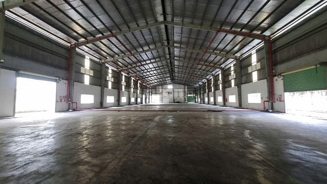 Cho thuê kho xưởng hóa chất 2.200m² KCN Hải Sơn,Long An, PCCC tự động